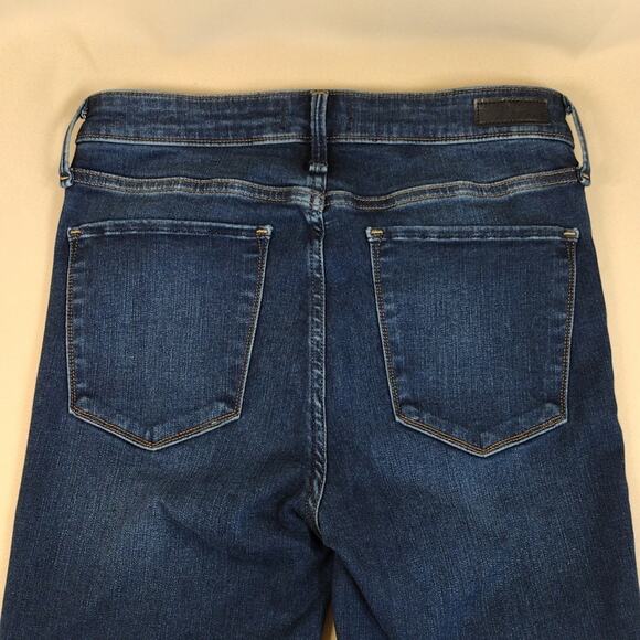 Abercrombie & Fitch Simone Skinny High Rise Distressed Blue Women's Jeans - Picture 8 of 8